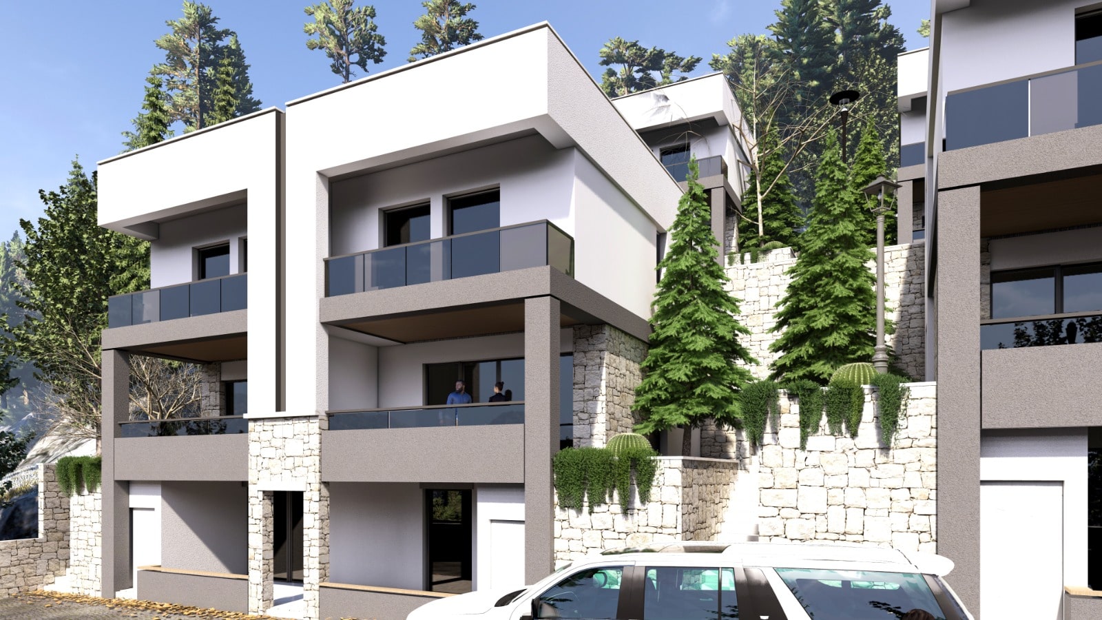 Exterior Render of Basloukit Hills